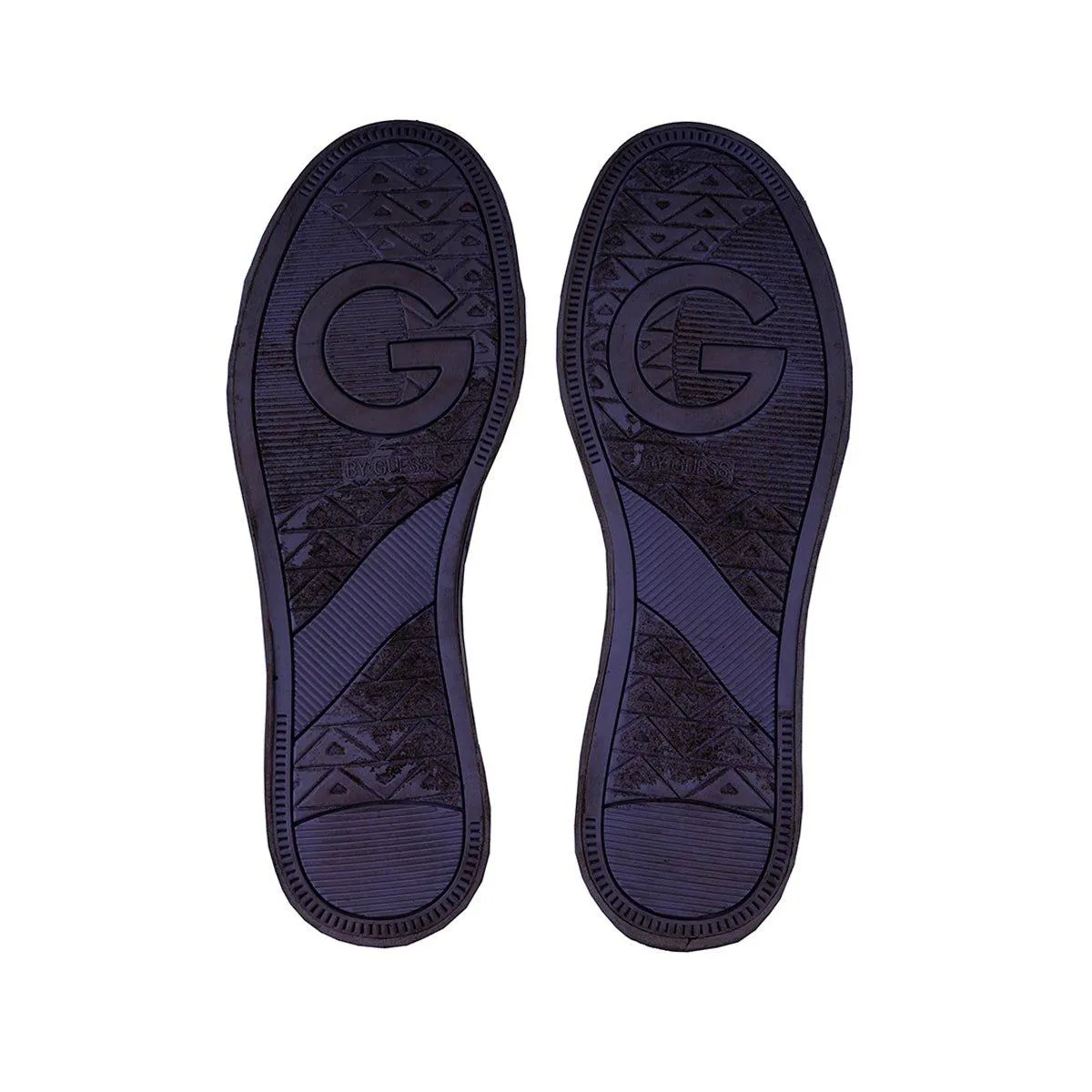 Guess Gbg Los Angeles Gollys Low-Top Sneakers Leather Black Colour For Women