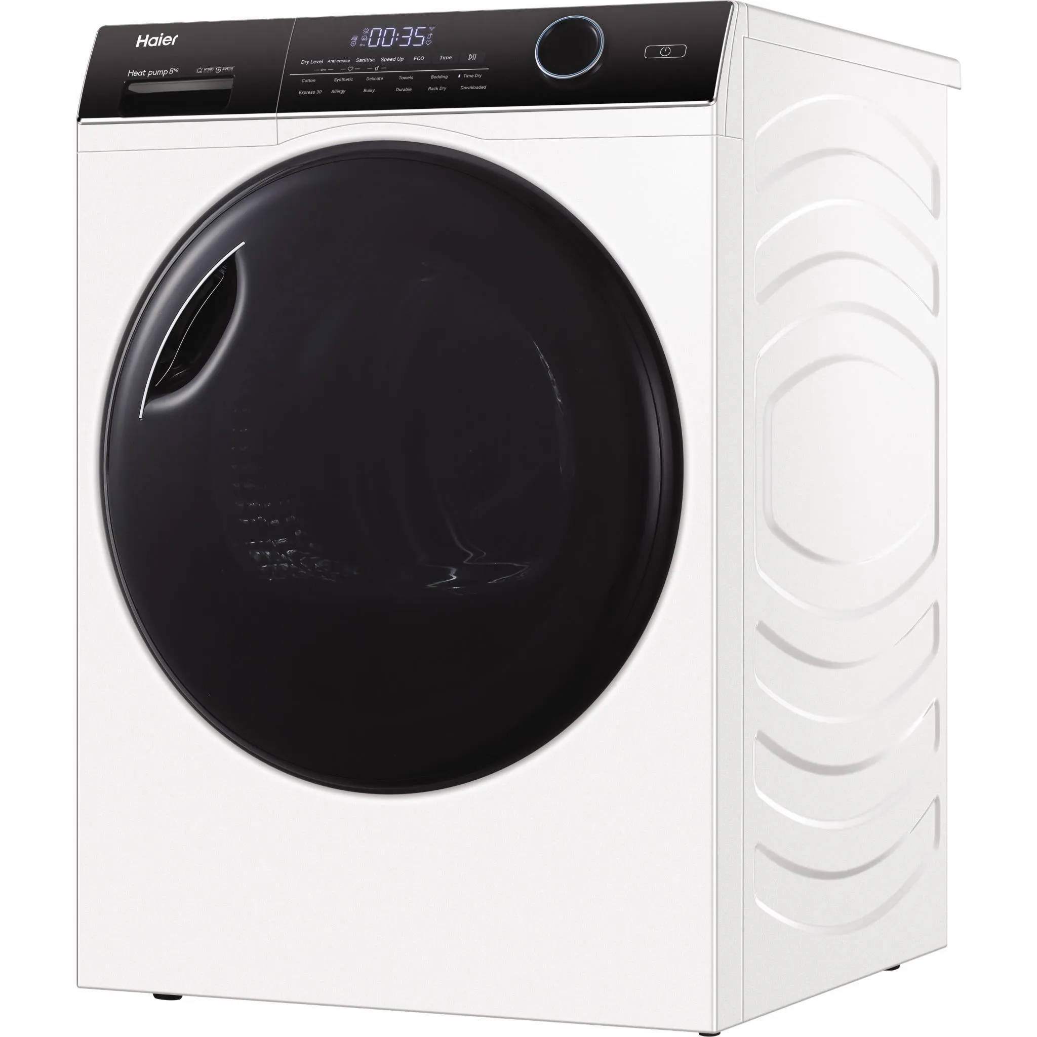 Haier HDHP80AN1 8kg Heat Pump Dryer (White)