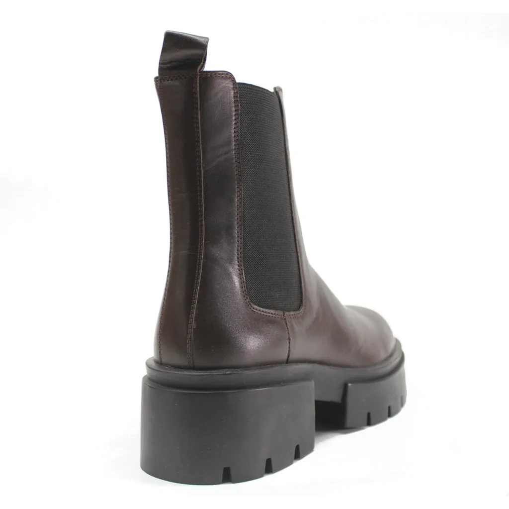 H&M Womens Chelsea Boots Leather Brown Boots - UK 7