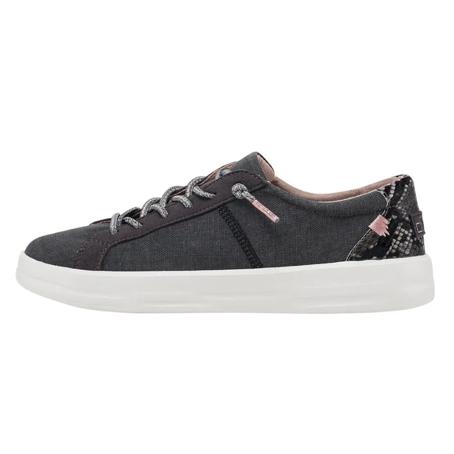 'Hey Dude' Women's Karina - Jet Black