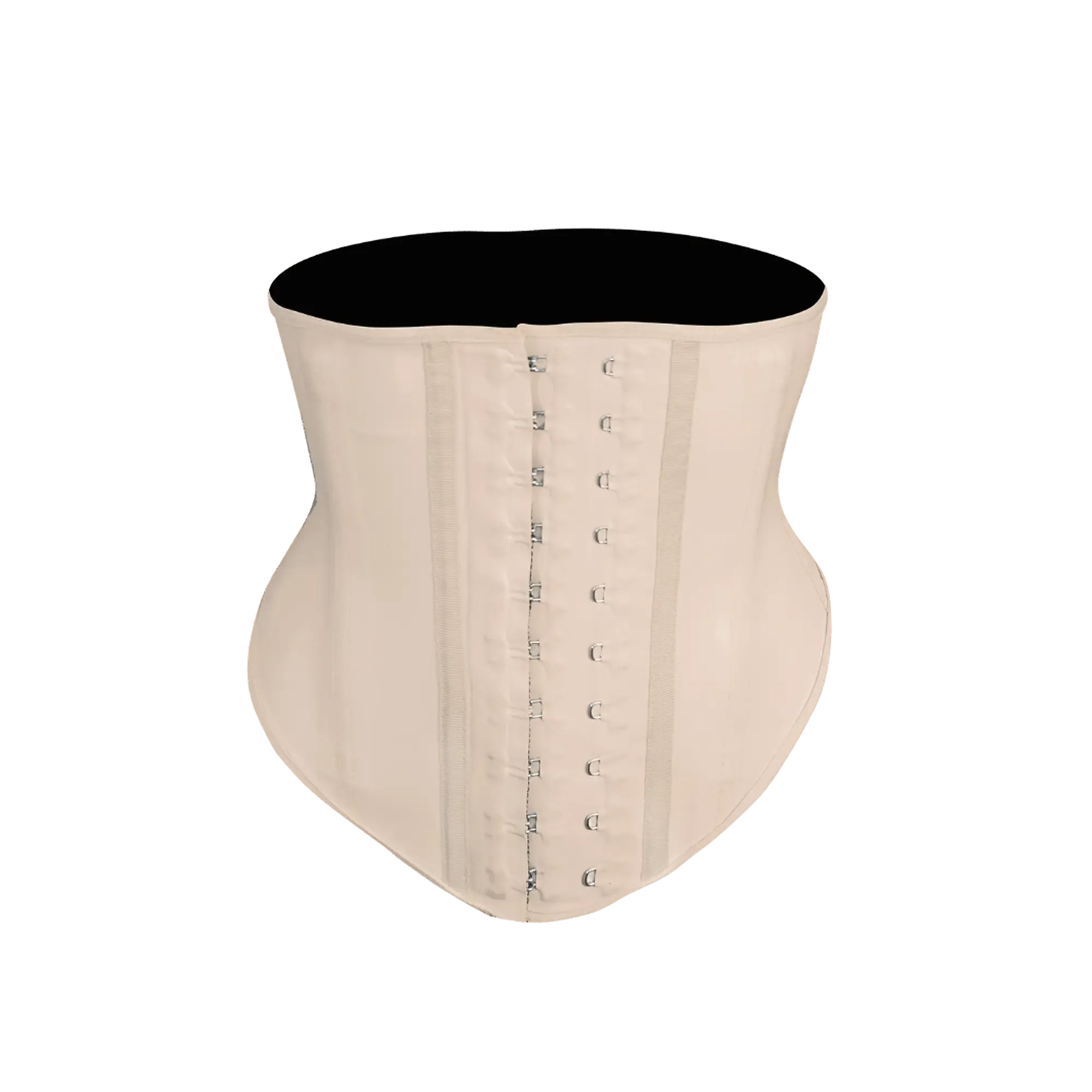 High Impact Latex Short Waist Trainer Ivory