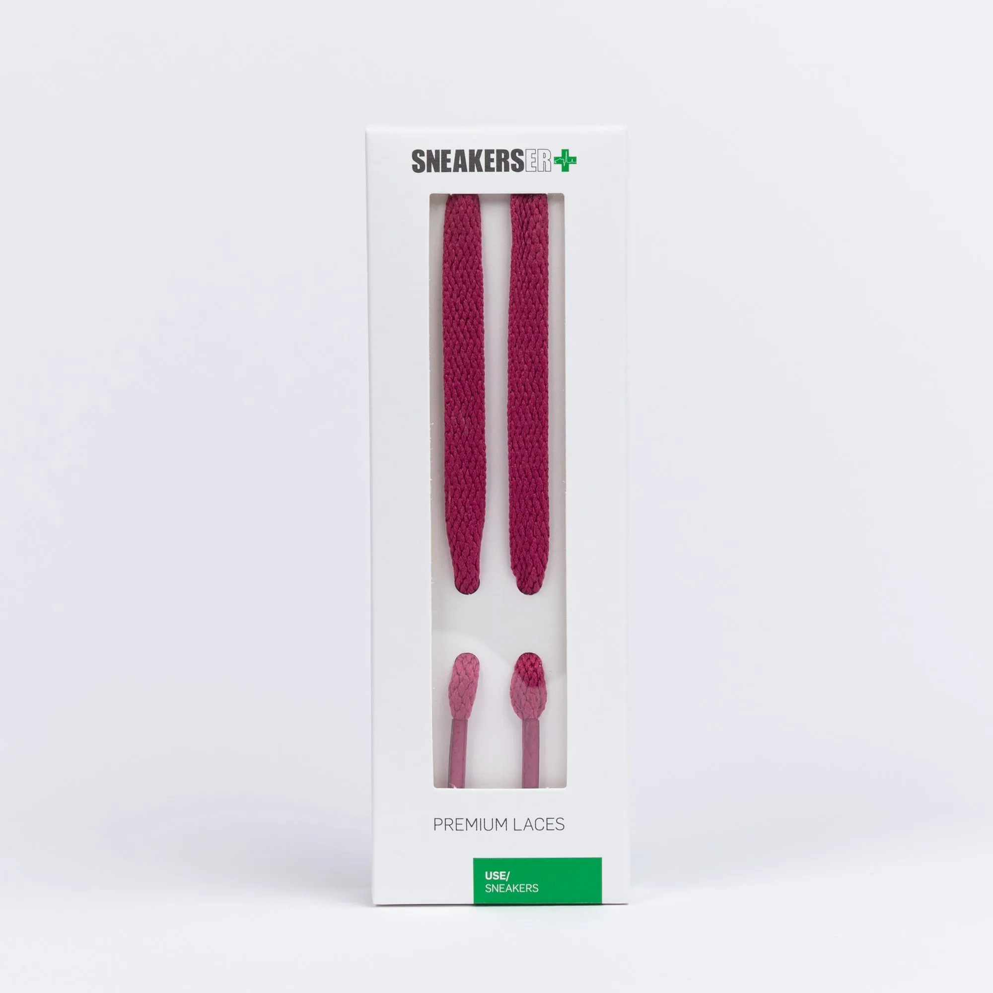 HIGH TOP FLAT SNEAKER LACES 180CM X 8mm MAGENTA