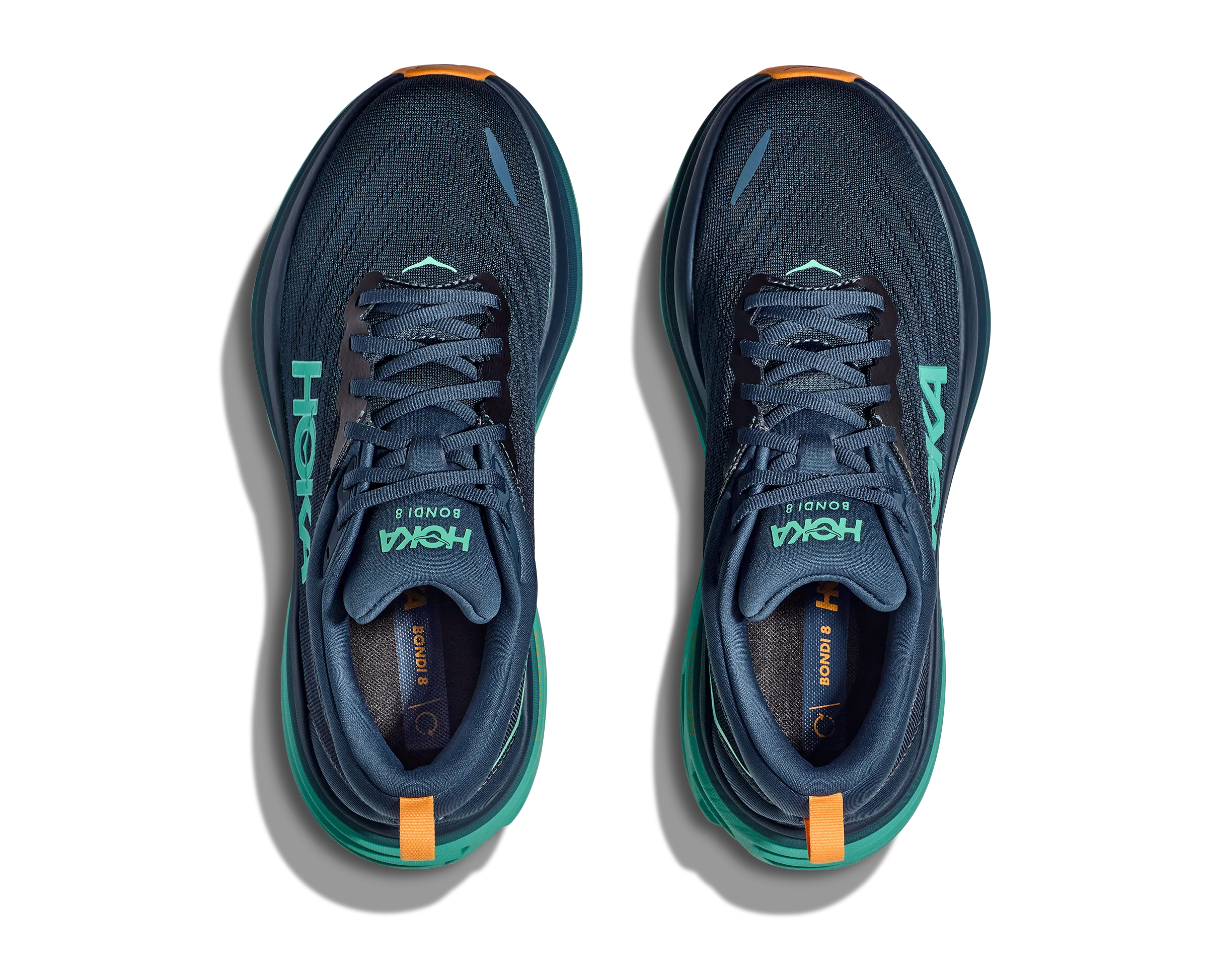 Hoka Men Trainer Bondi 8 Goblin Midnight/Shoreline