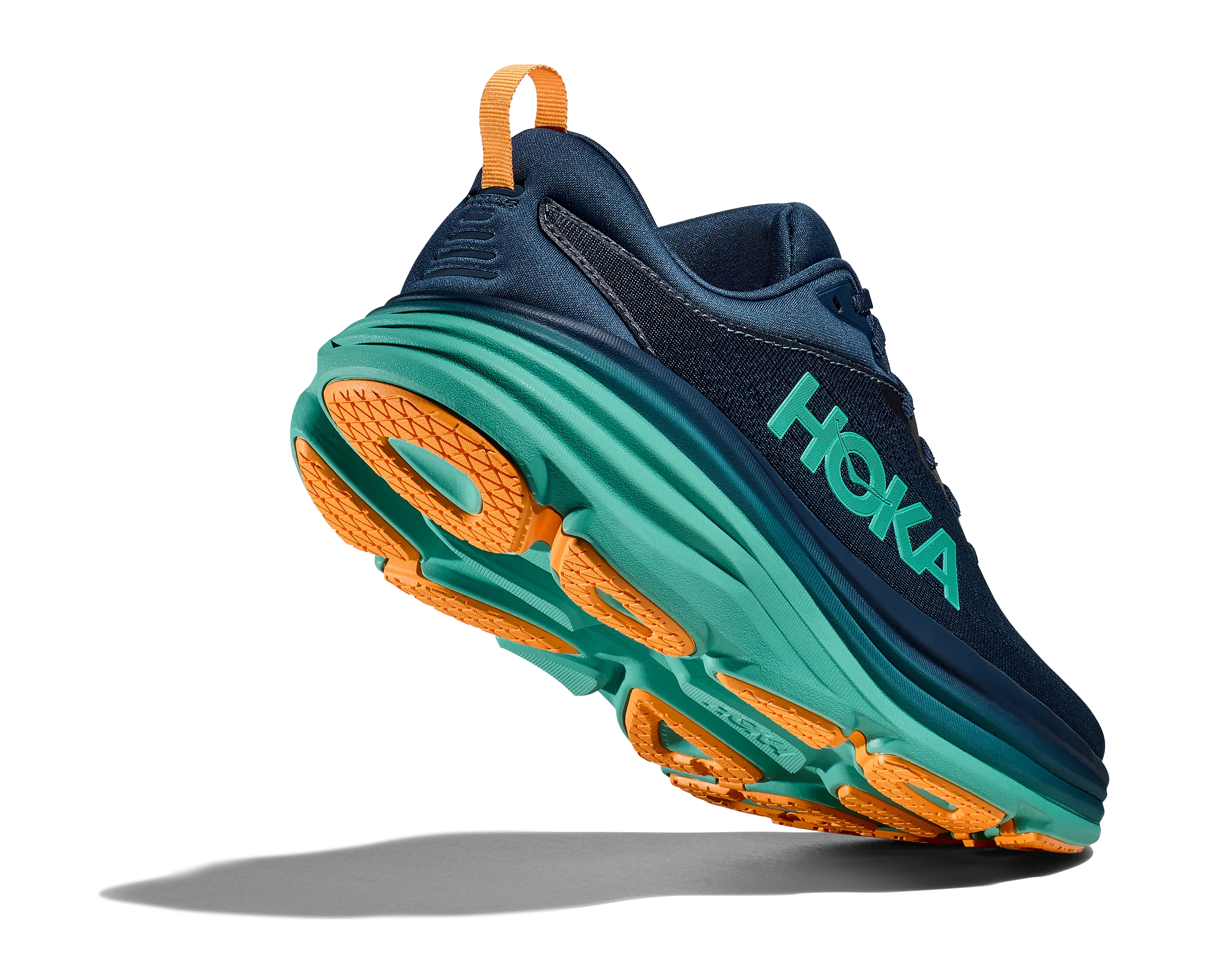 Hoka Men Trainer Bondi 8 Goblin Midnight/Shoreline