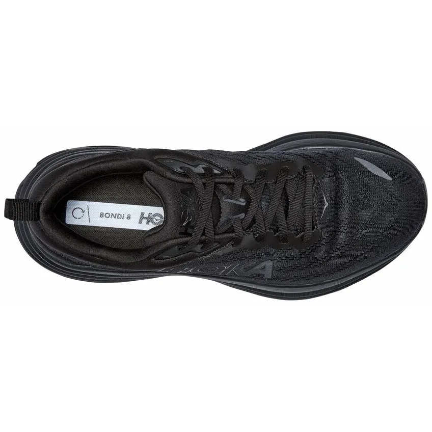 Hoka Men's Bondi 8 Running Shoes Black / Black