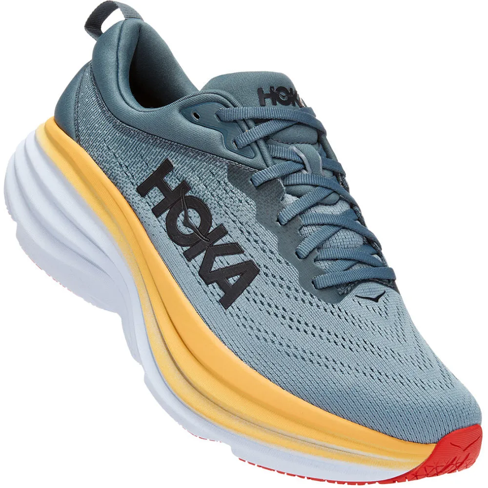 Hoka Men's Bondi 8 Running Shoes Goblin Blue / Mountain Spring