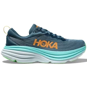 Hoka Men's Bondi 8 Running Shoes Real Teal / Shadow