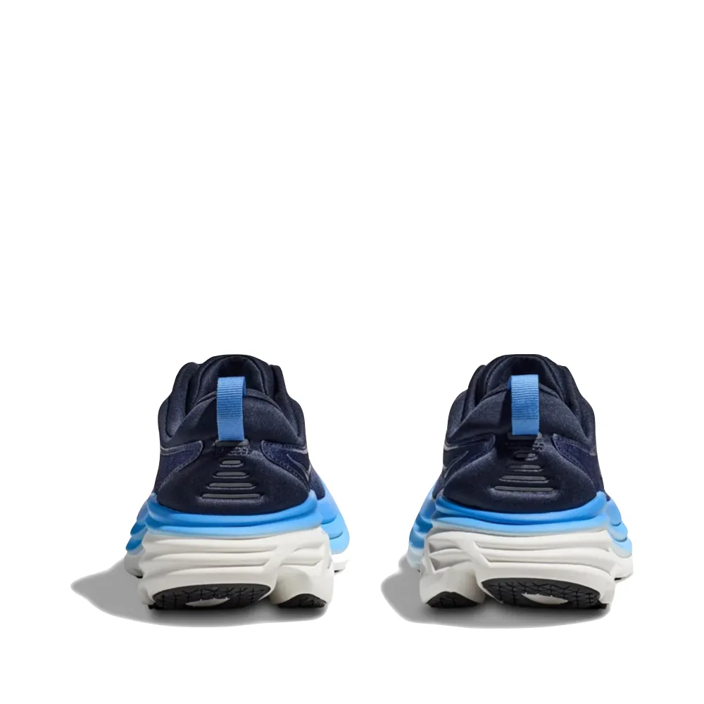 Hoka Men's Bondi 8 Running Sneaker in Outer Space/All Aboard