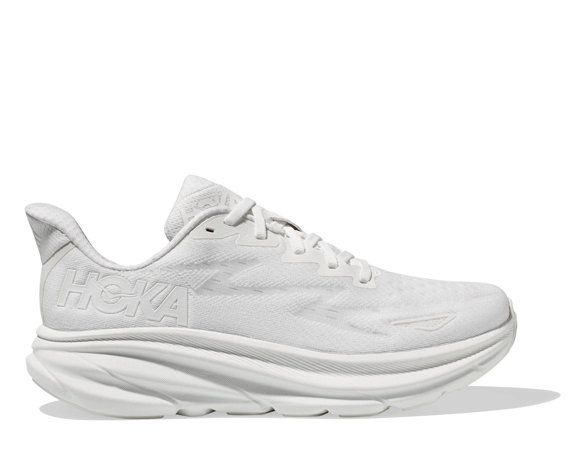 Hoka Women's Clifton 9 Sneaker - White/White