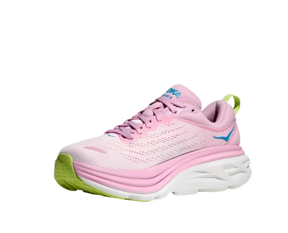 Hoka Womens Trainer Bondi 8 Pink Twilight/Waterpark