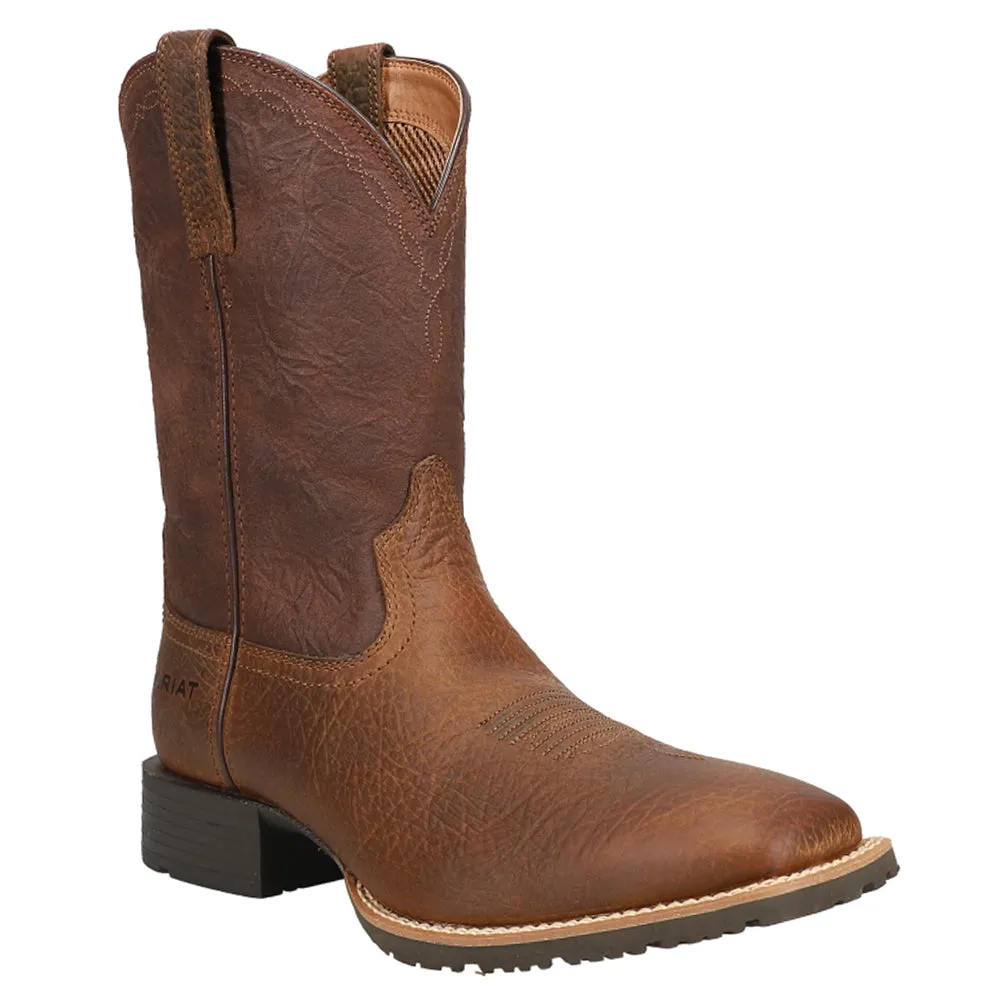 Hybrid Grit Square Toe Cowboy Boots