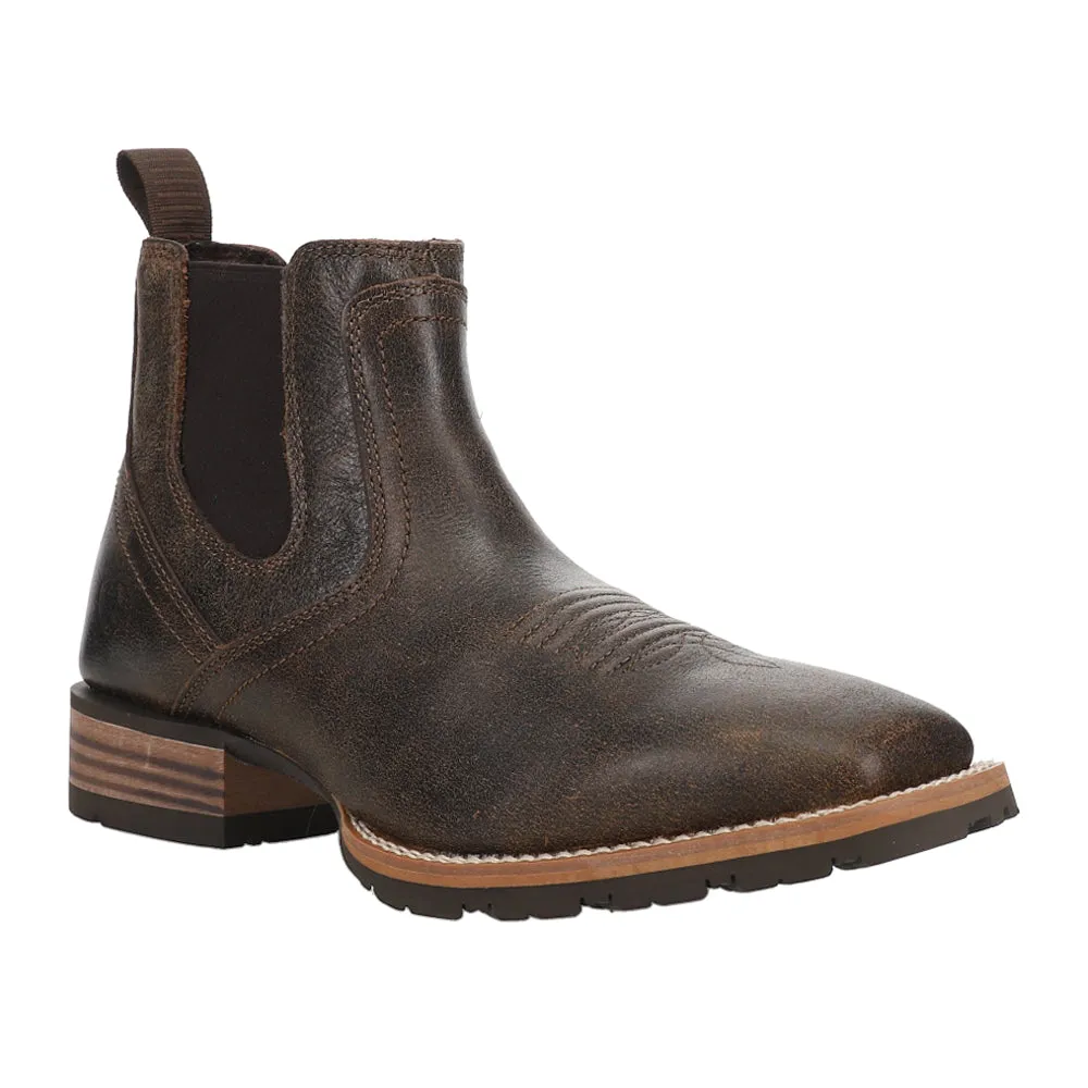 Hybrid Low Boy Square Toe Chelsea Boots