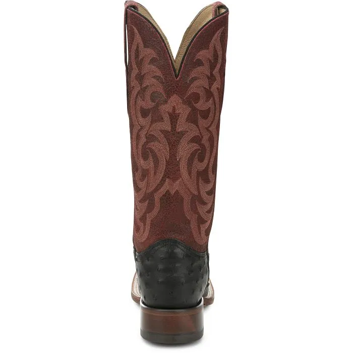 JUSTIN LADIES COWGAL OSTRICH WESTERN BOOTS STYLE AQ8650