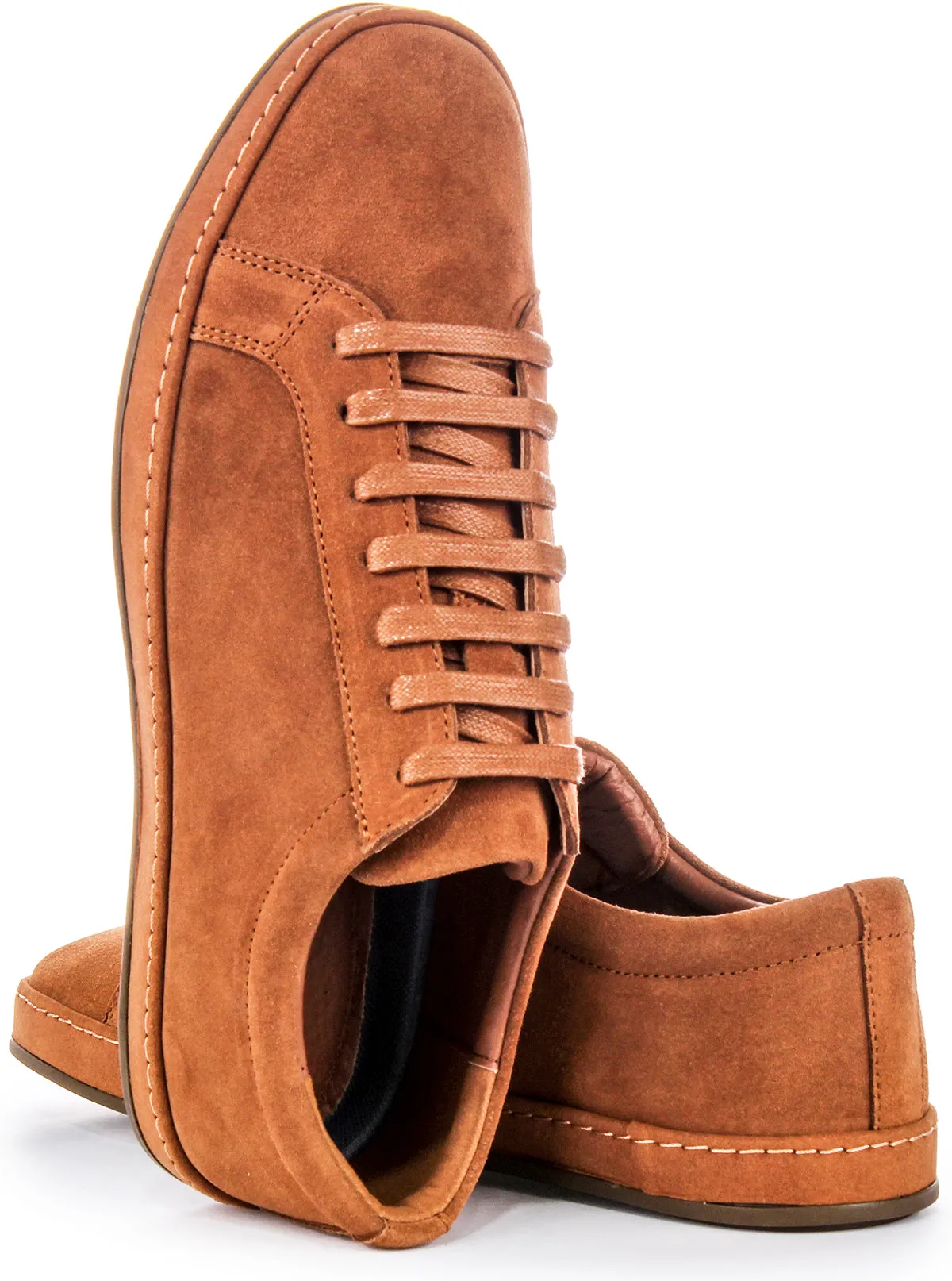 Justinreess England Jude Suede In Brown For Men