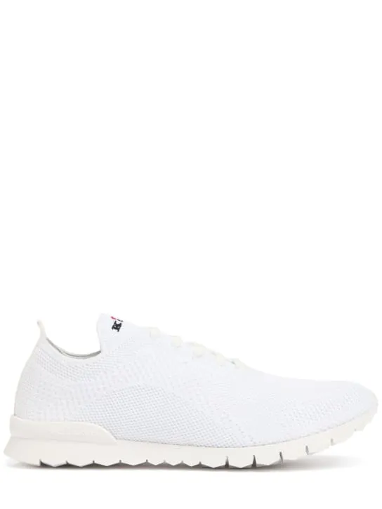 Kiton   Knit low top sneakers 