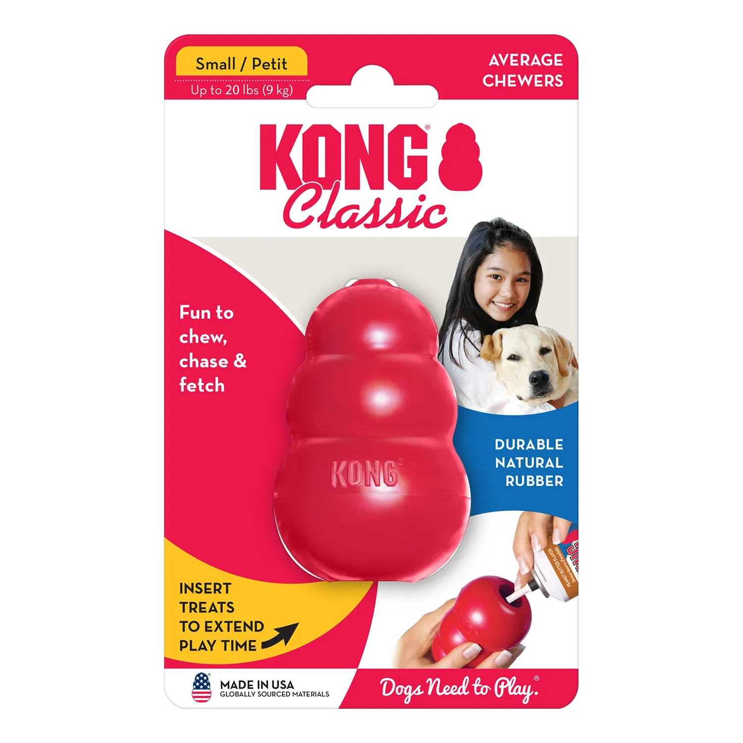 KONG Classic Red