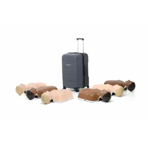 Laerdal | Little Anne Stackable QCPR Combo Manikin | 3 Light & 3 Dark Skin | Pack of 6