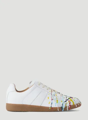 Maison Margiela Replica Paint Low-Top Sneakers