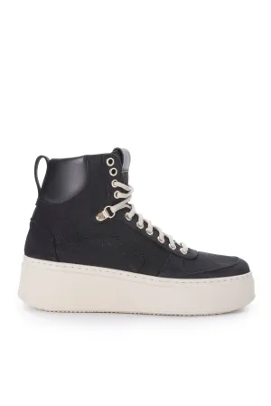 Mara High Top Sneaker - Black - Sample size 37