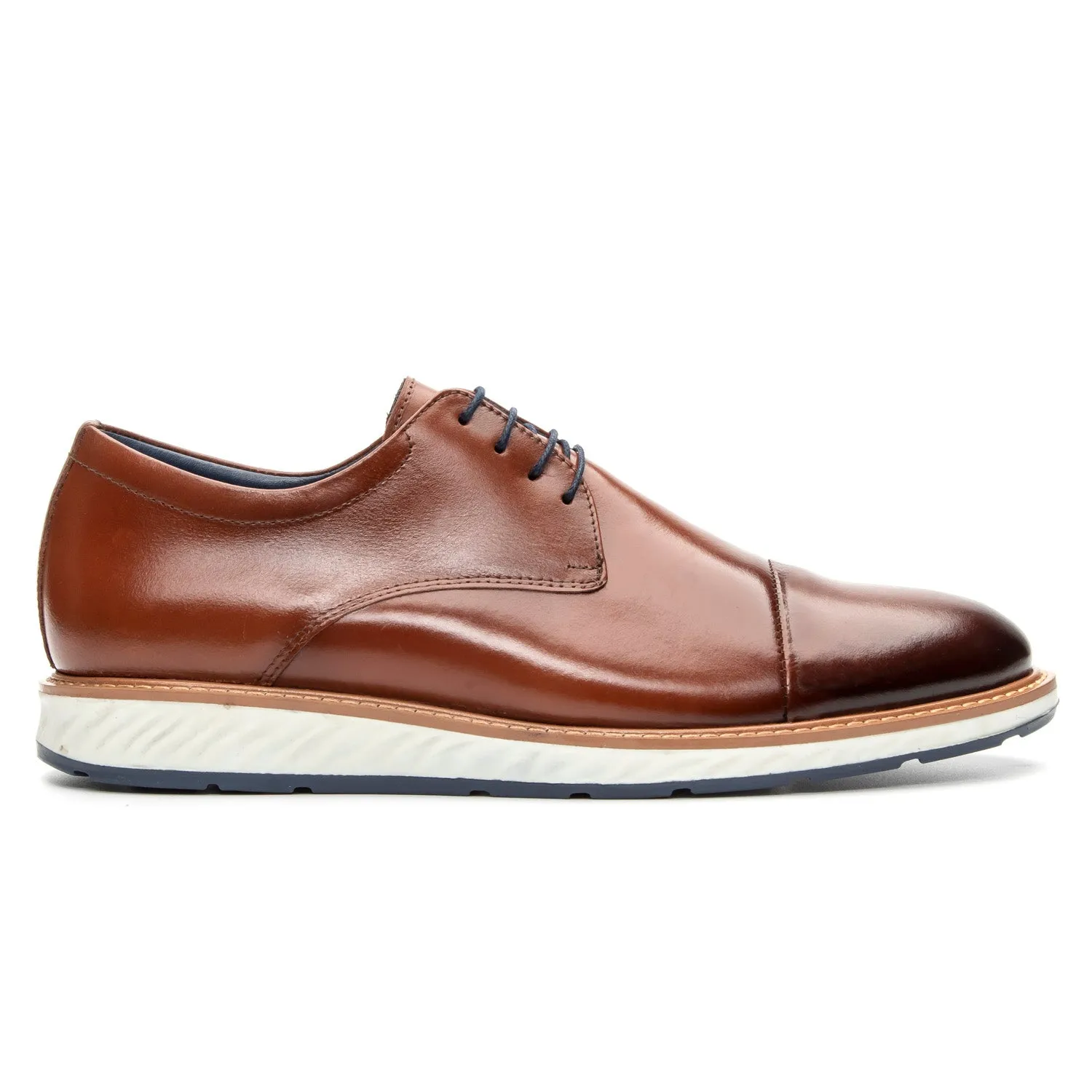 Mens Derby Hybrid Shoes Leather Wholecut
