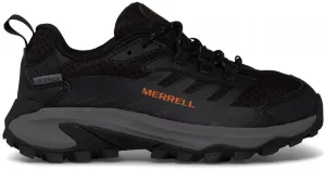 Merrell Moab Speed 2 Waterproof Childrens Walking Shoes - Black