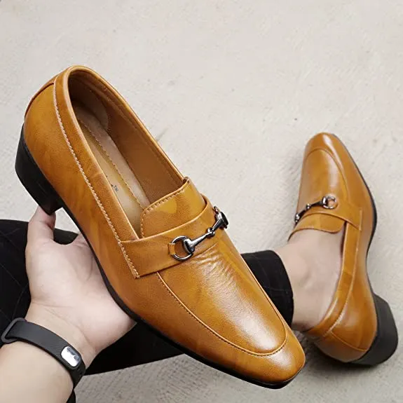 New Arrival Classy Design Height Increasing Formal Slip-On Shoes For Men's-JonasParamount