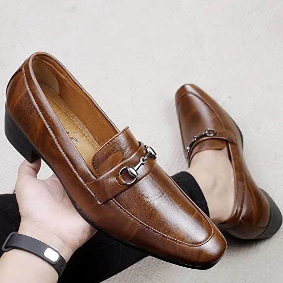 New Arrival Classy Design Height Increasing Formal Slip-On Shoes For Men's-JonasParamount