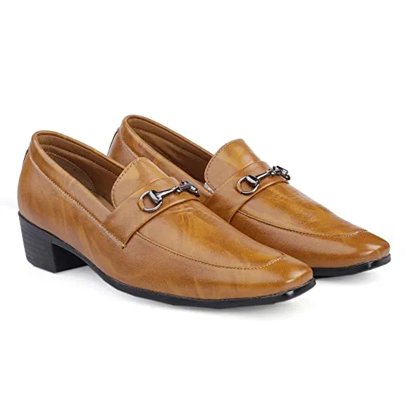 New Arrival Classy Design Height Increasing Formal Slip-On Shoes For Men's-JonasParamount