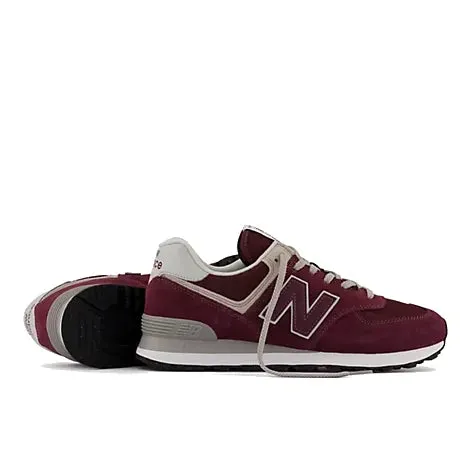 New Balance Men's 574 Core - Burgundy