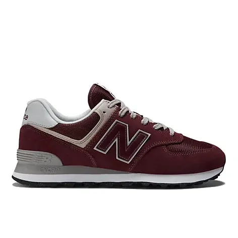 New Balance Men's 574 Core - Burgundy