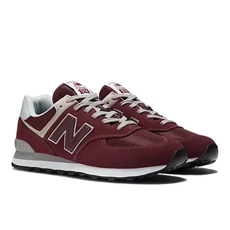 New Balance Men's 574 Core - Burgundy