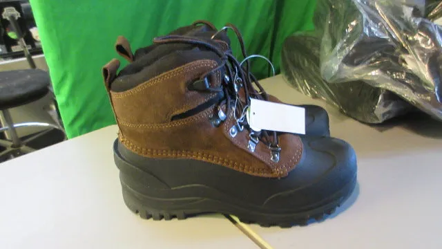 New WFS Men's Icelander Boots Brown Size 12