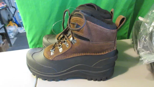 New WFS Men's Icelander Boots Brown Size 12