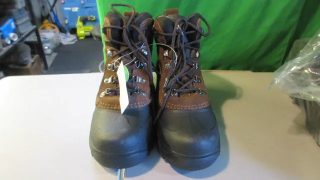 New WFS Men's Icelander Boots Brown Size 12