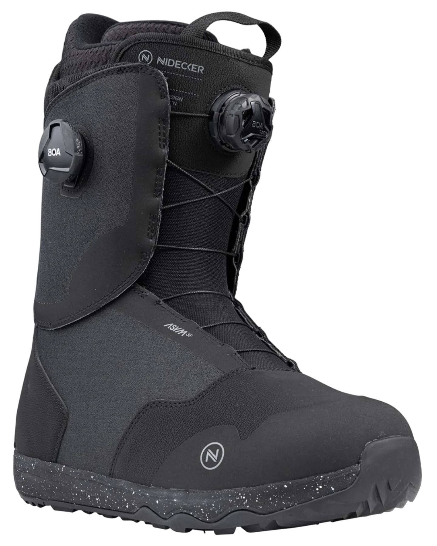 Nidecker Men's Rift Snowboard Boots - Black - 2024