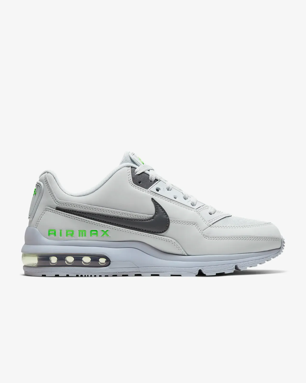 Nike Air Max LTD 3 CT2275-001 Mens Pure Platinum Gray Leather Running Shoes D134