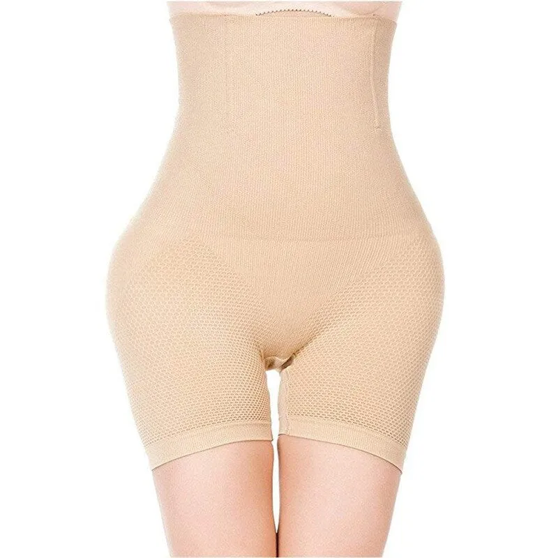 NINGMI Sexy Butt Lifter Women Slimming Shapewear Tummy Control Panties High Waist Trainer Body Shaper Boyshort Tight Power Short