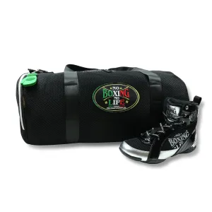 NO BOXING NO LIFE SPORT BAG 50 X 33 X 25 Black