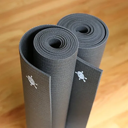 Non Toxic Yoga Mat Wide Professional Travel Weight Grippy Tough Firm Stable Durable, Made in Germany, Kurma Professional Light