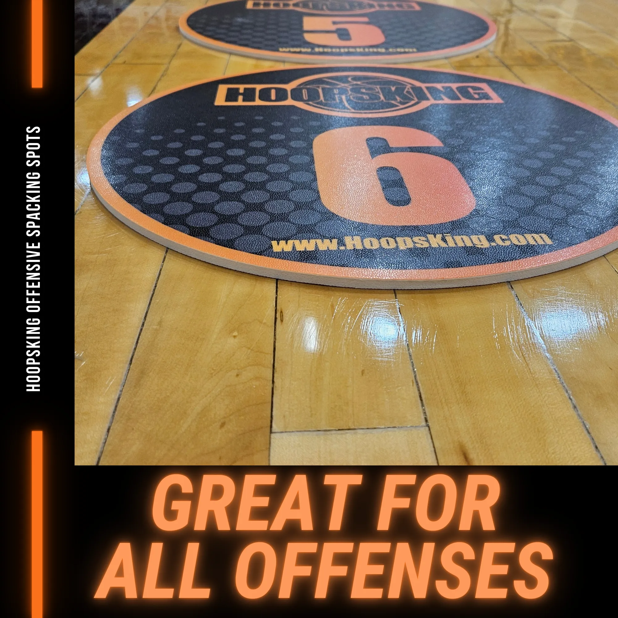 Offensive Spacing Training Spot Markers | 16"