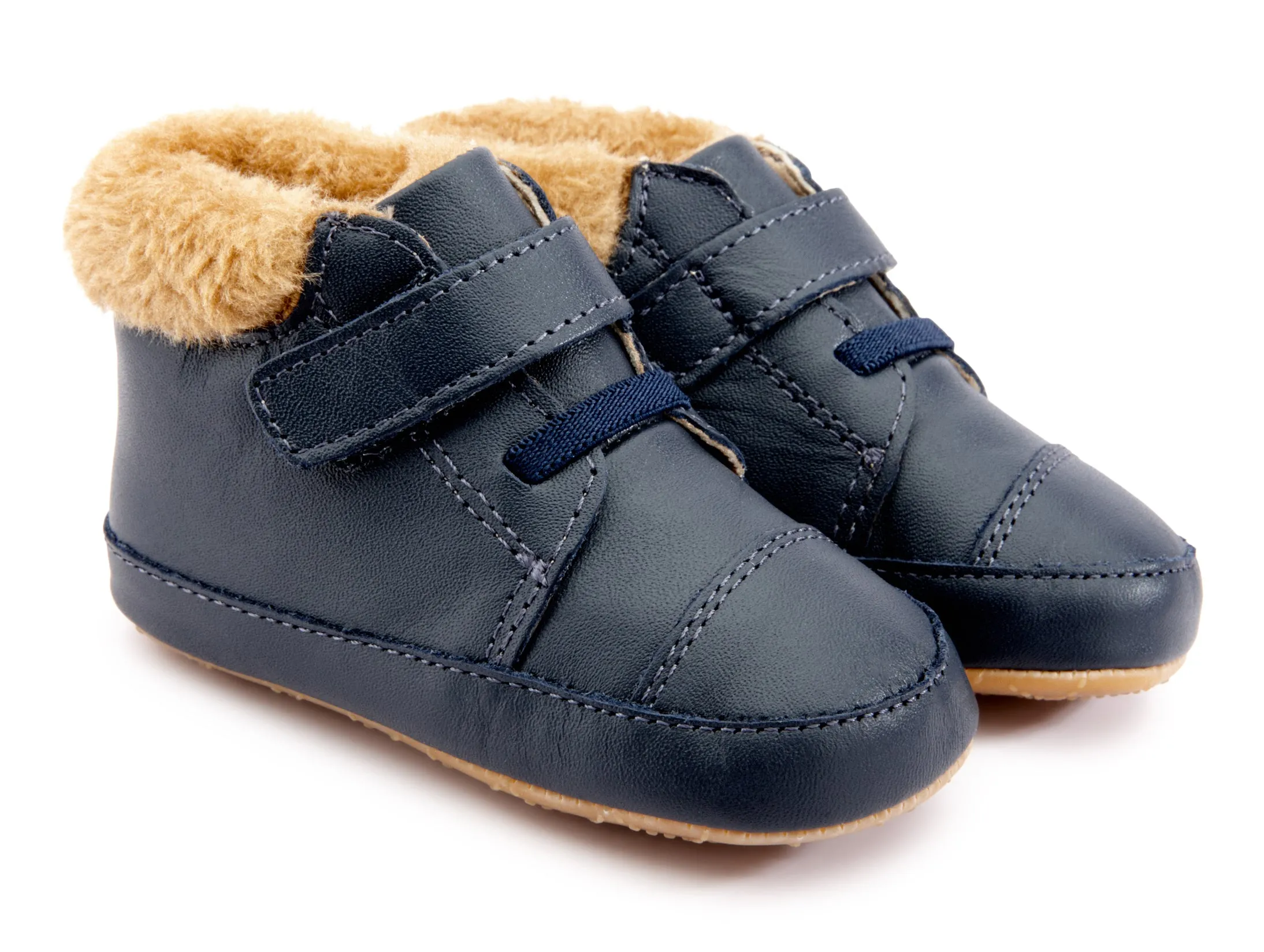 Old Soles Boy's & Girl's 0040R Mountain Bub Sneaker Booties - Navy