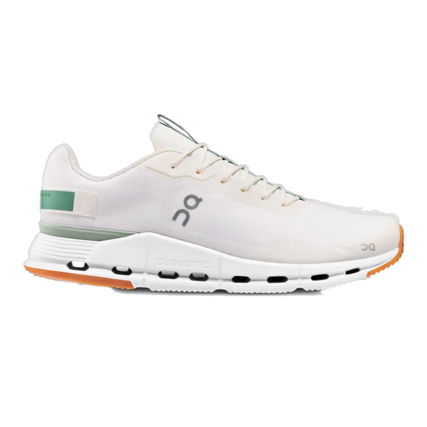 On Running Men's Cloudnova Form Shoes - White / Green