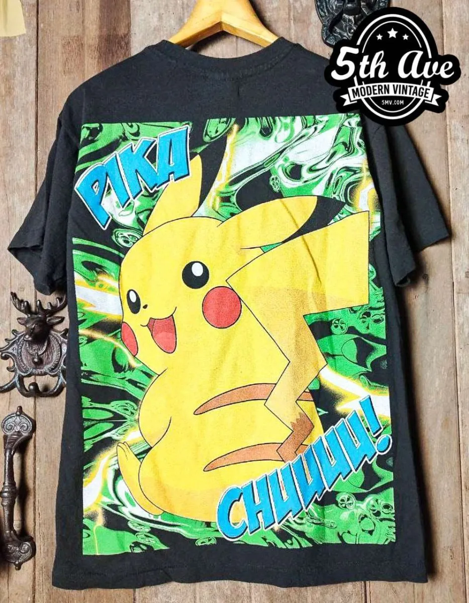 Pikachu Pokémon - New Vintage Anime T shirt