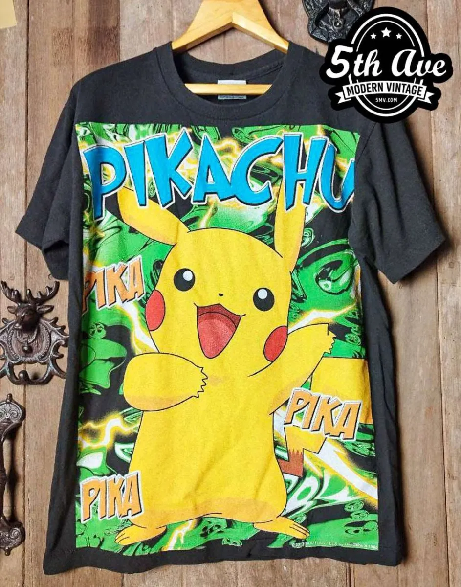 Pikachu Pokémon - New Vintage Anime T shirt