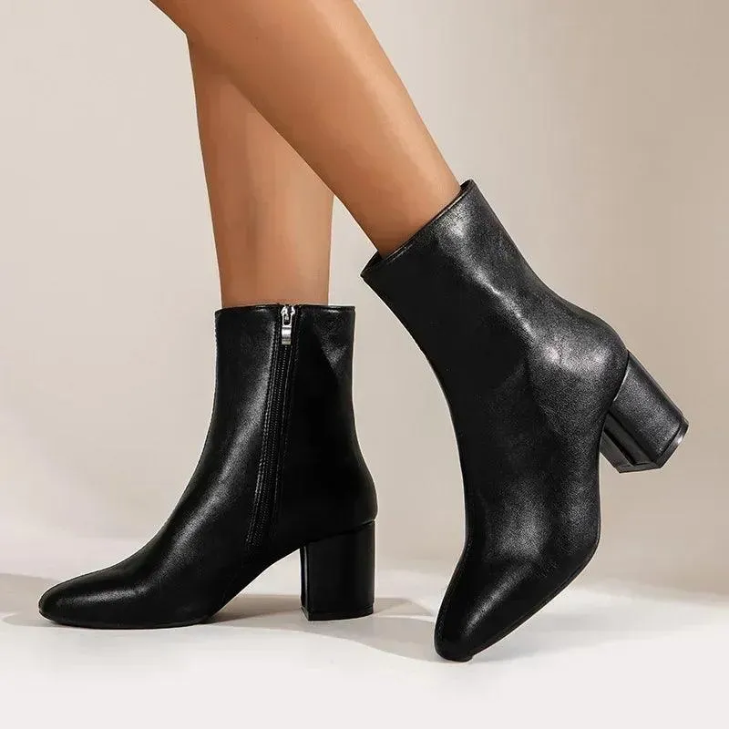 Pointed Ankle Boots for Women