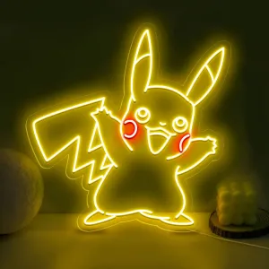 Pokemon Pikachu Neon Sign