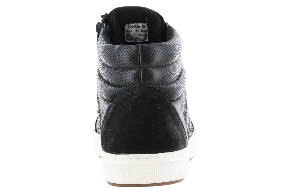 Propet Kenton High Top Casual Sneaker Black