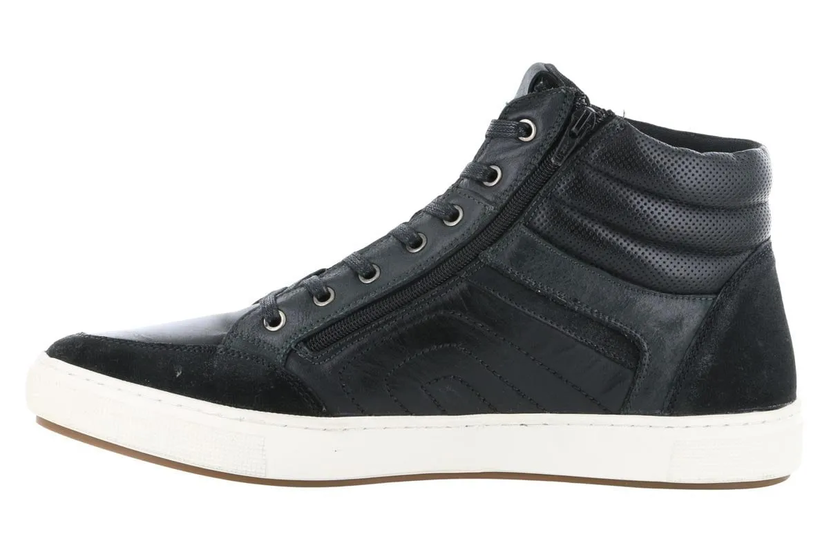 Propet Kenton High Top Casual Sneaker Black