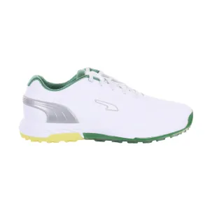 PUMA Alphacat Nitro Men's Spikeless Shoes (White/Green/Yellow)