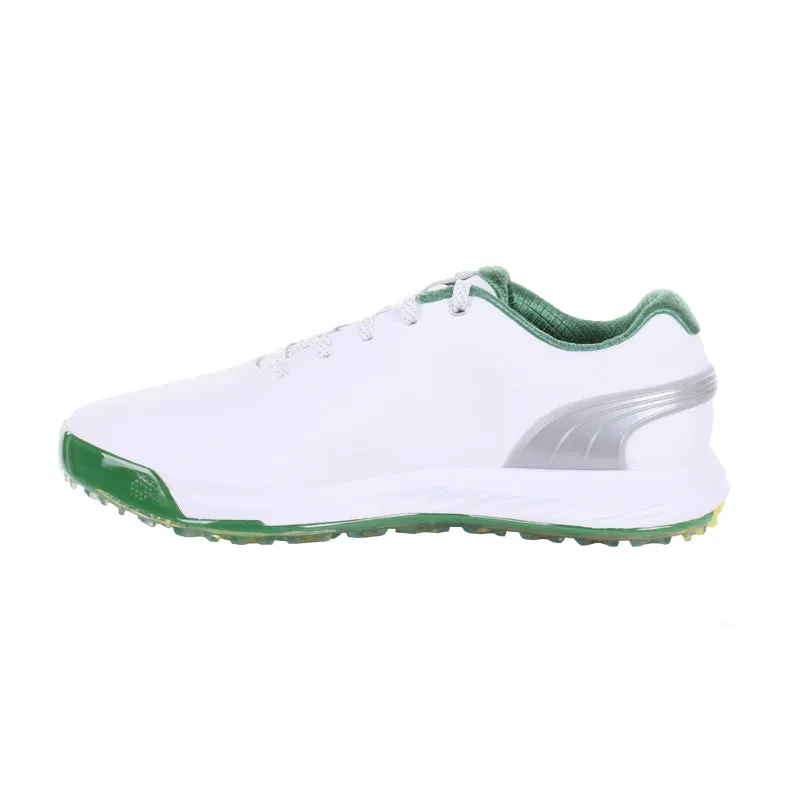 PUMA Alphacat Nitro Men's Spikeless Shoes (White/Green/Yellow)